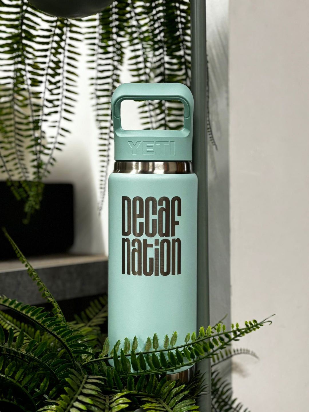 YETI X DECAF NATION RAMBLER BOTTLE