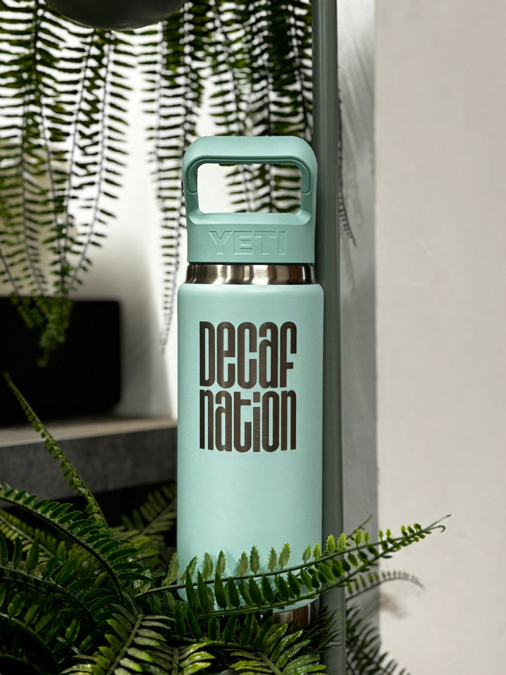 YETI X DECAF NATION RAMBLER BOTTLE
