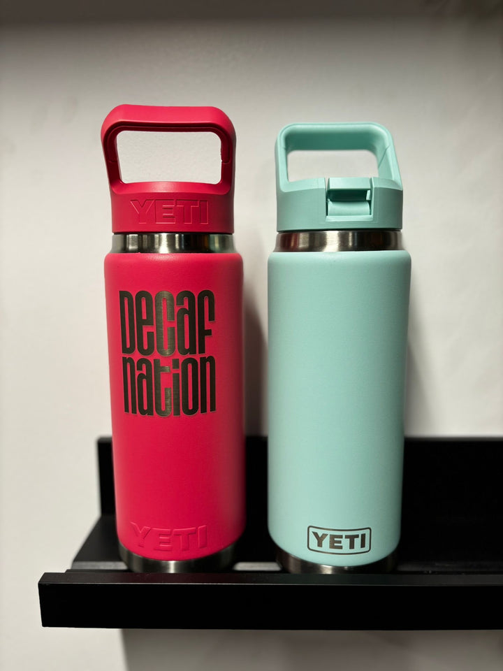YETI X DECAF NATION RAMBLER BOTTLE