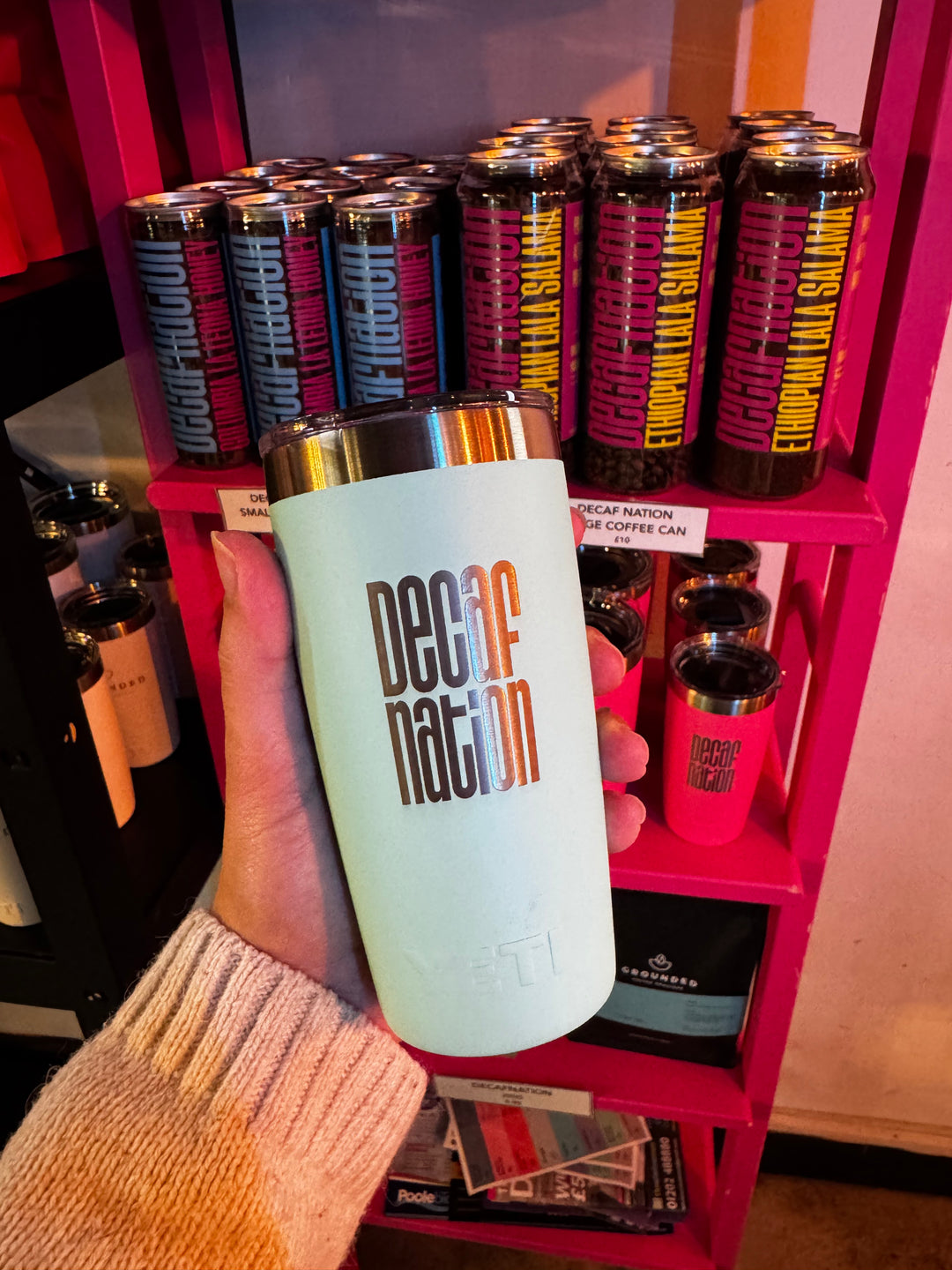 YETI X DECAF NATION TUMBLER