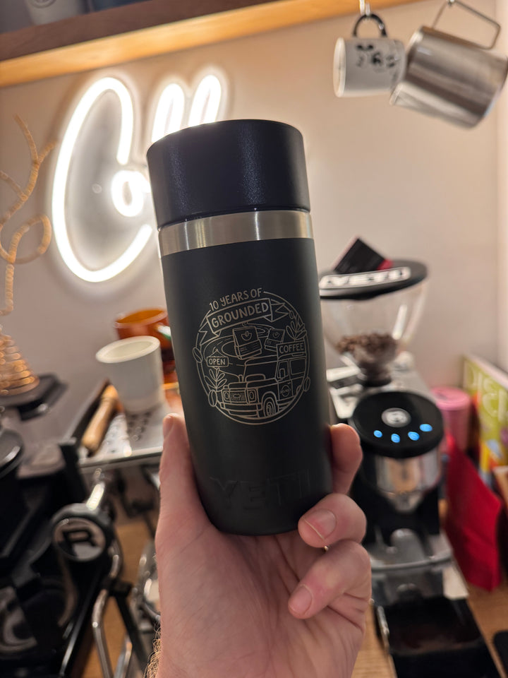 YETI x Grounded 10 Year Anniversary Travel Mug