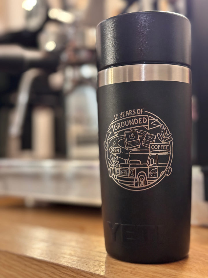 YETI x Grounded 10 Year Anniversary Travel Mug