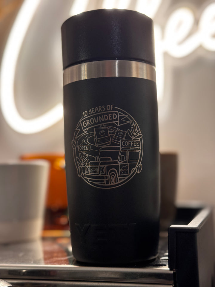 YETI x Grounded 10 Year Anniversary Travel Mug
